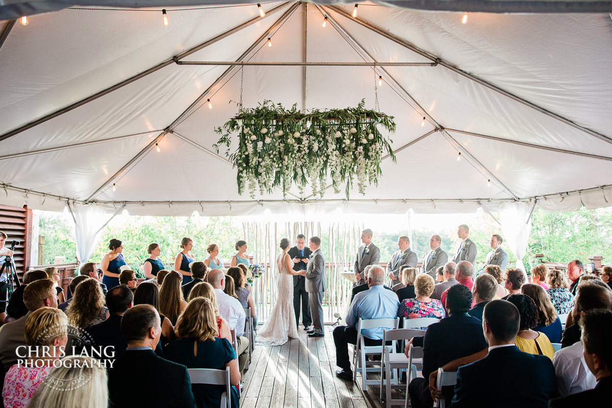 128 South Wedding & Reception Venue - Downtown Wilmington NC - Wedding Photography by Chris Lang Photography - Wedding image - wedding ideas - wedding ceremony on the deck