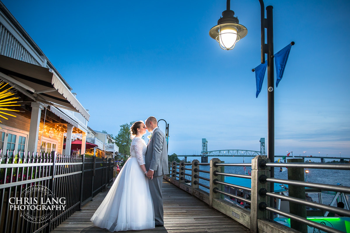 128 South Wedding & Reception Venue - Downtown Wilmington NC - Wedding Photography by Chris Lang Photography - Wedding image - wedding ideas - cape fear river deck