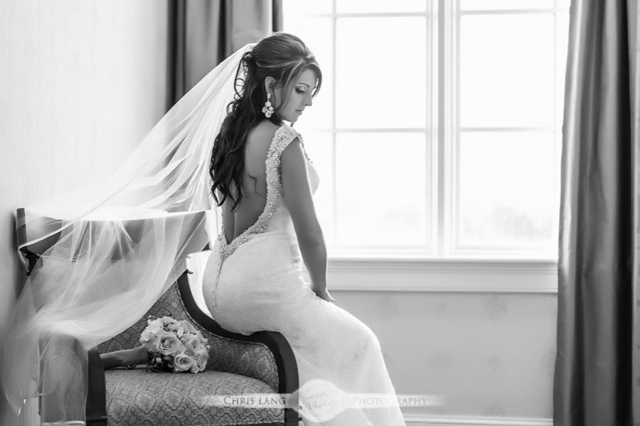 Fine-Art-Bridal-Photography-in-Black-and-White-Pictures-Ideas-and-Inspiration-Wilmington NC Wedding Photographers-Bride in Wedding Dress
