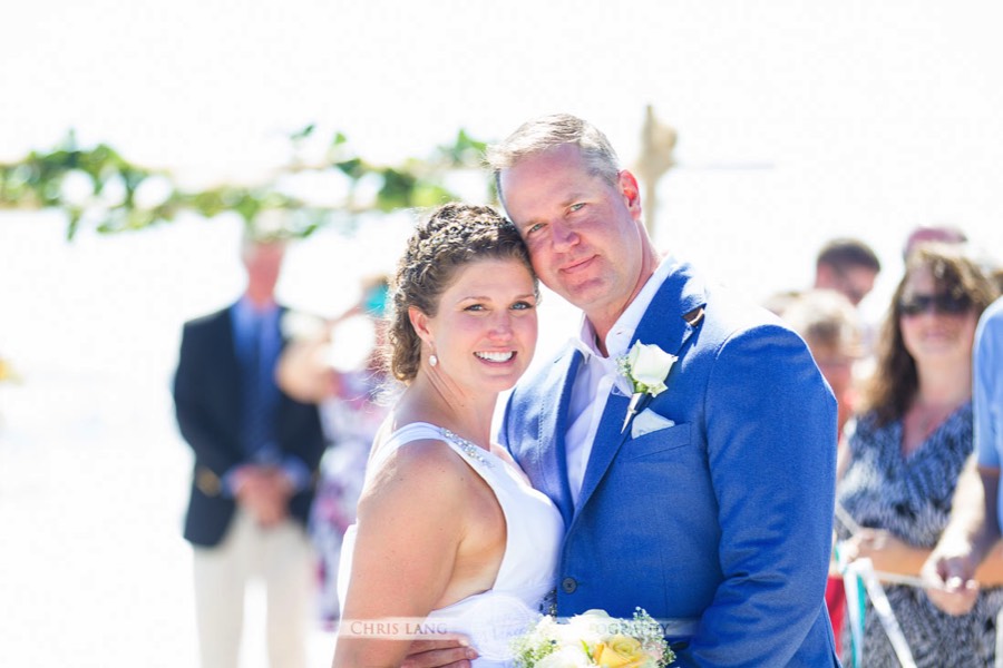 Topsail-Island-Weddings-Photography-Picture-Ideas-newlyweds on the beach