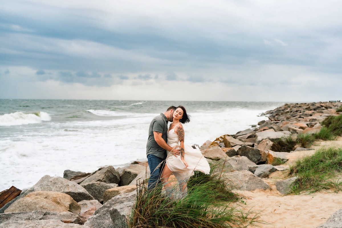 Fort Fisher North Carolina -  Engagement Photography - Popular engagement photography locations - Lifestyle engagement photography -  Ft Fisher engagement photographers - Engagement session ideas - Trends in engagement photography - Chris Lang Photography - Engagement photos. 