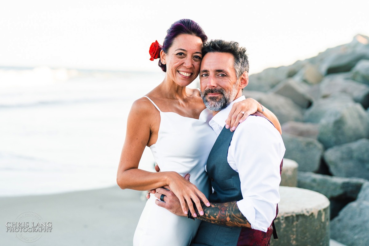 Fort Fisher Wedding Photographers - Ft Fisher Wedding Photography  - Beach wedding - wedding portrait - Lifestyle weddings -  Fort Fisher North Carolina -  Wedding Photography - Wedding Ideas - Bride - Groom - Wedding Dress - Chris Lang Photography- Popular wedding location - 