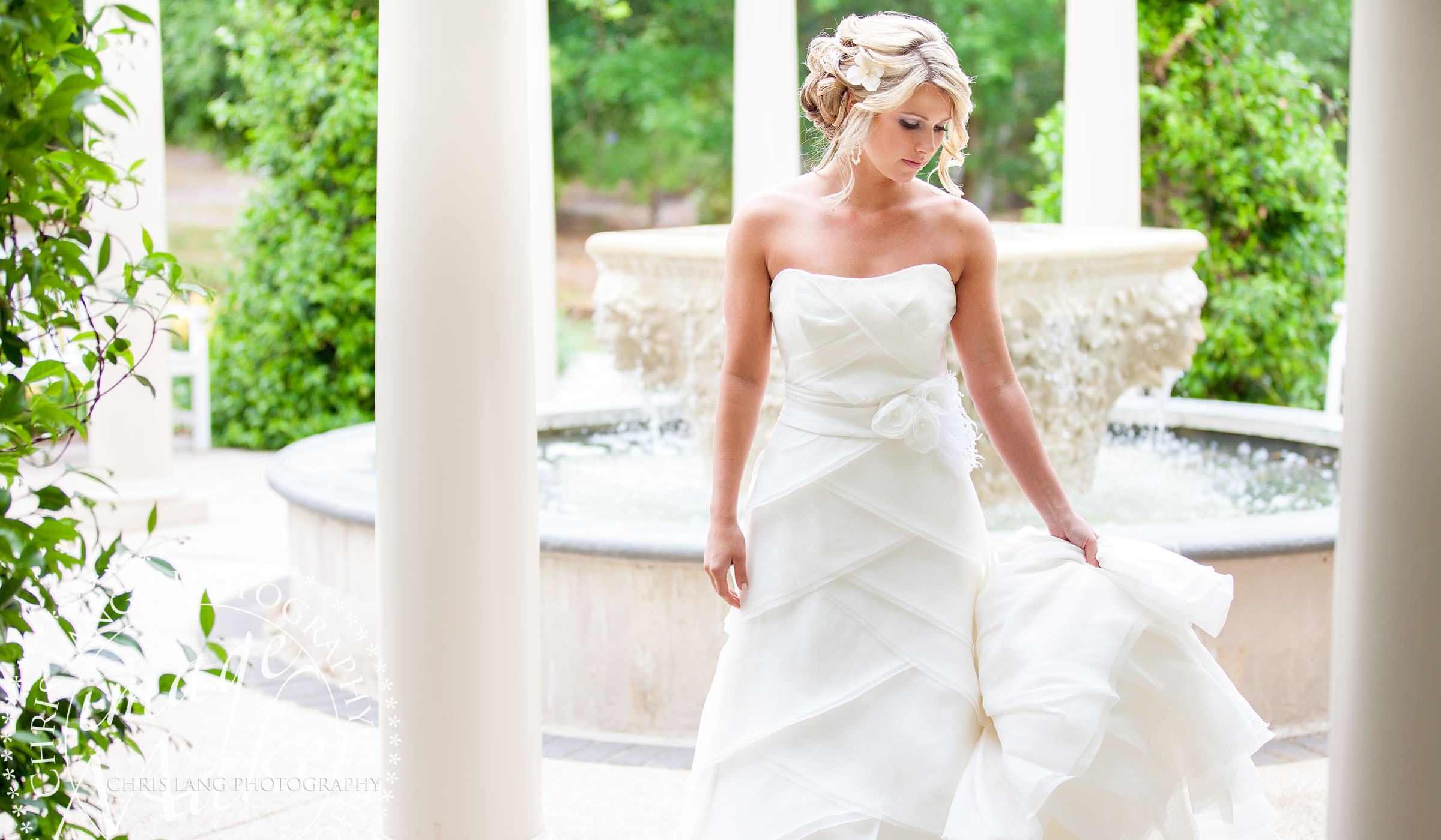 bridal portraits, bridals, wedding dress, wedding gown, bridal session, bridal photography, Wilmingotn NC Bridal Photographer