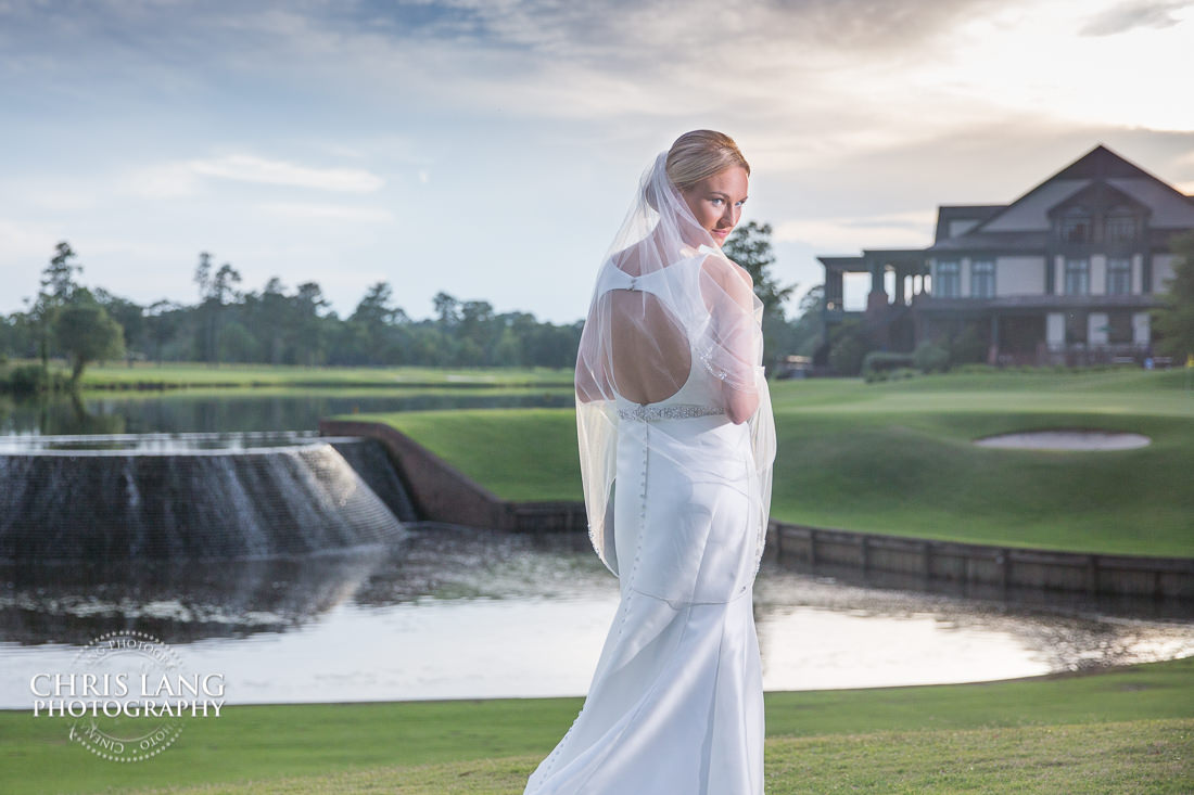 outdoor bridal portraits - bridal portrait photography - bridal portraits - bride - wedding dress - ideas - wilmington nc -