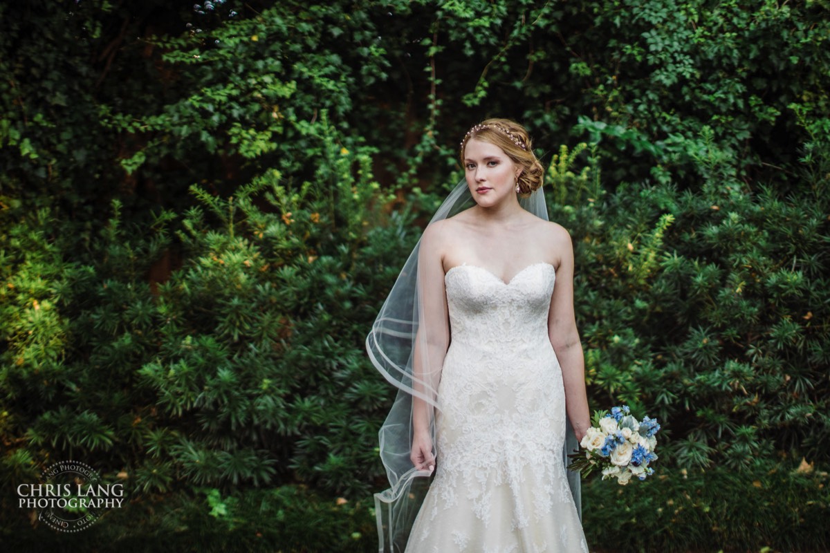 Beautiful bride - wedding dress - wedding bouquet - wedding veil - bridal portrait - brooklyn arts center - weddings - wedding venue -  wedding photo - ideas - wilmington nc - chris lang photography 