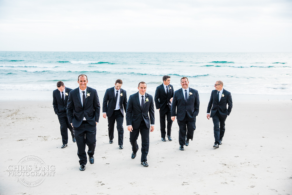 groomsman photo - Bald Head Island NC - beach weddings - beach wedding picture - wedding ideas - beach wedding photography 