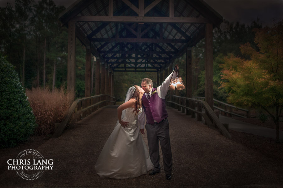 River Landing covered bridge - Signature portrait by Chris Lang Photography