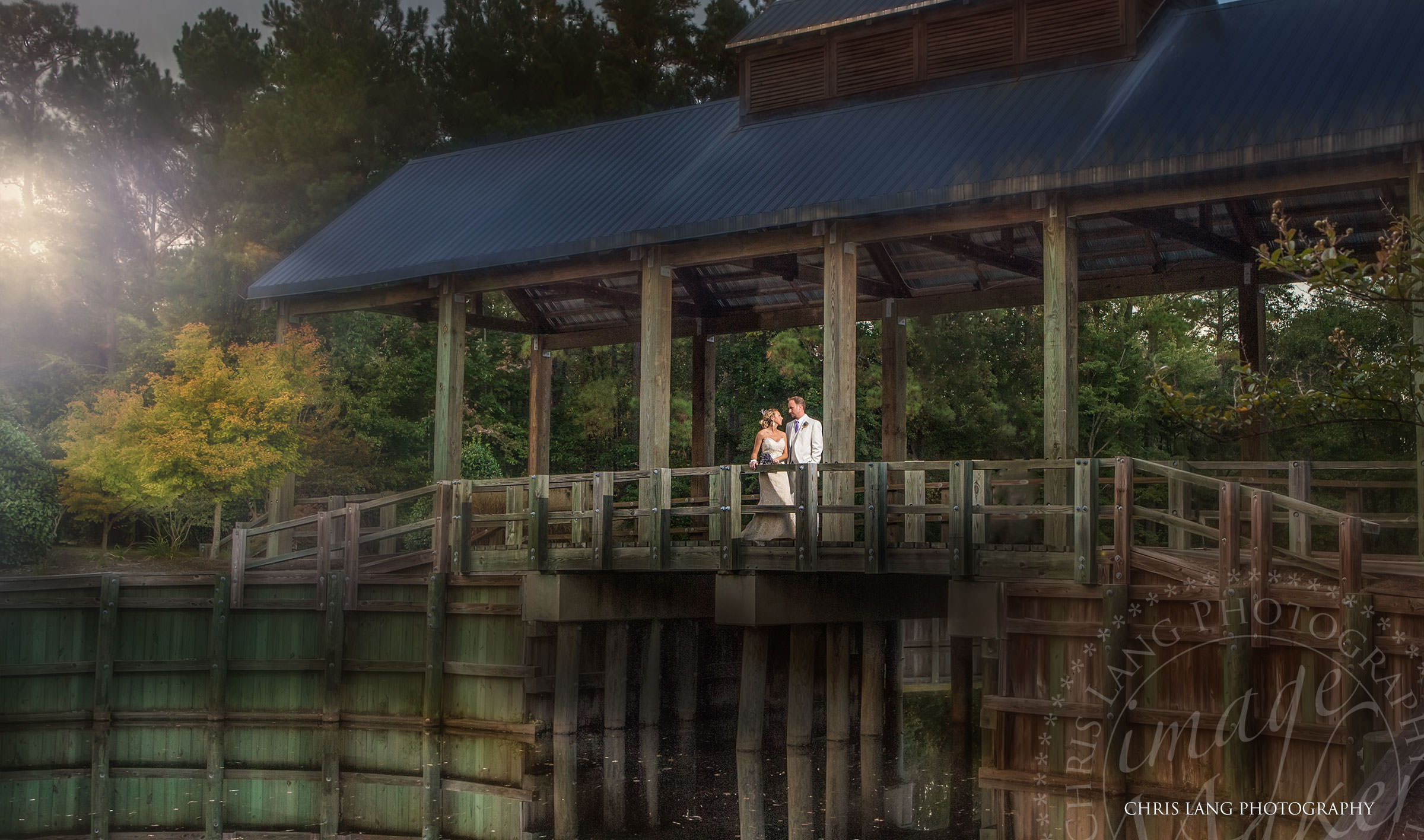 The Covered Bridge at River Landing | Wedding Photography