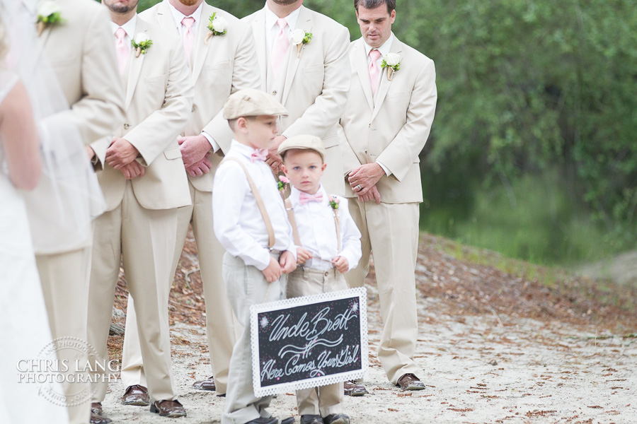 Bridal Party Picture - River Landing River Lodge -Wallace NC -Wedding Photographers