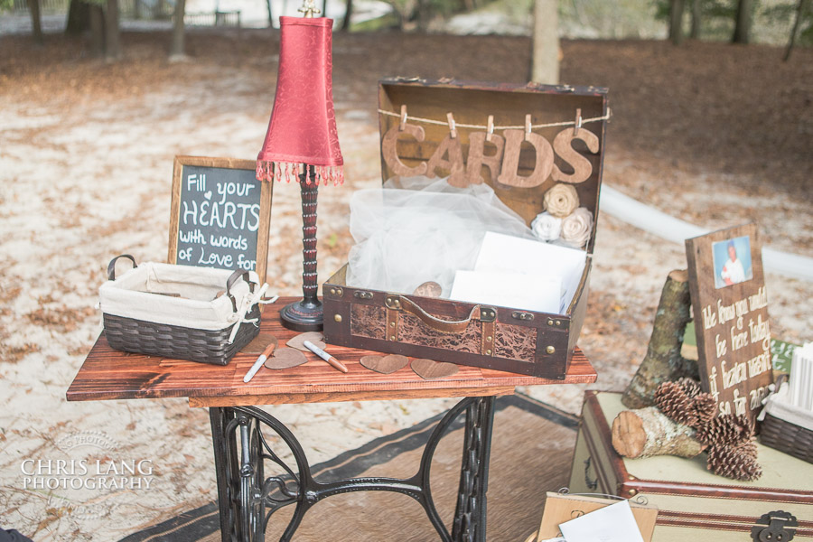 Wedding Details - River Lodge - River Landing - Wallace NC - Wedding Ideas