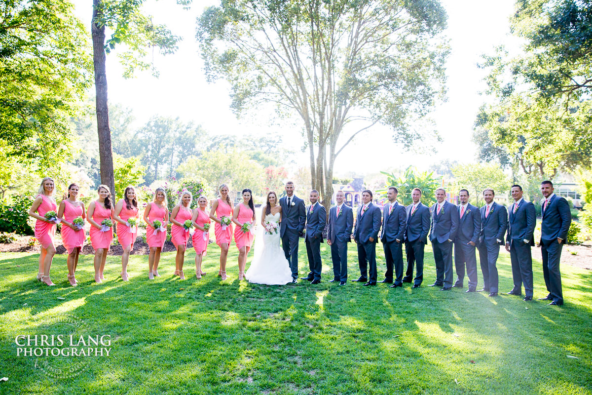 wirghtsville manor weddings - bridesmaids - groomsman - bridal party photography - bride- groom - bridal party photo ideas - wilmington nc wedding photography