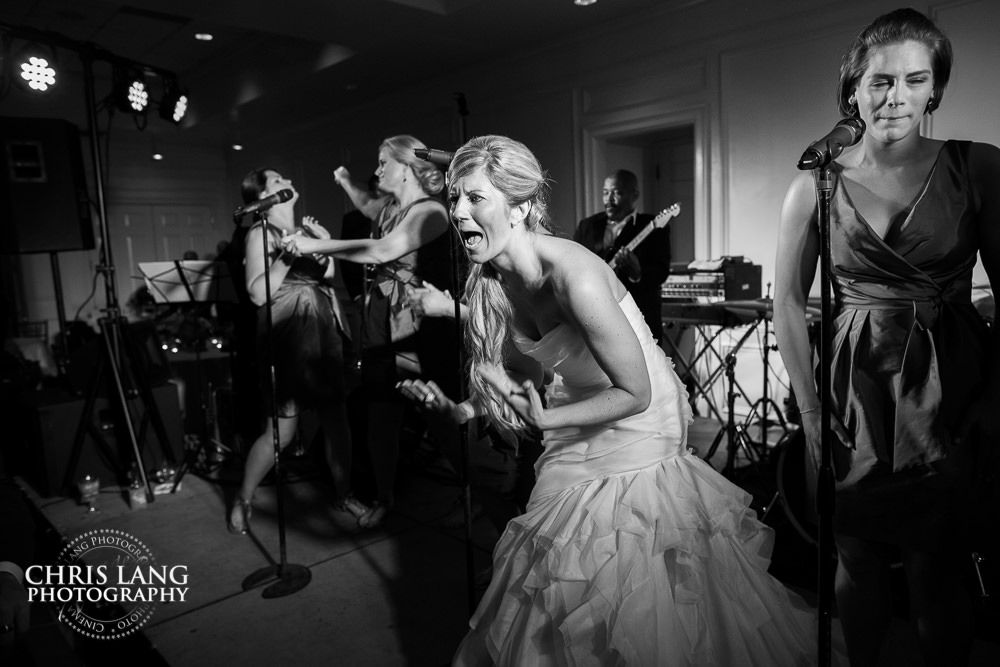 Country Club of Landfall Weddings - wedding reception photos - wedding reception ideas -bride - groom - wilmington nc wedding photography - 