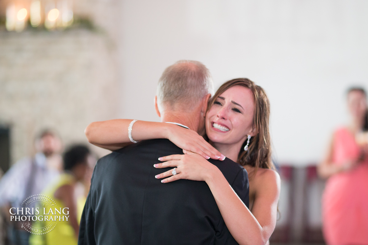 Father Daughter Dance - Wrightsville Manor Weddings - wedding reception photos - wedding reception ideas -bride - groom - wilmington nc wedding photography - 