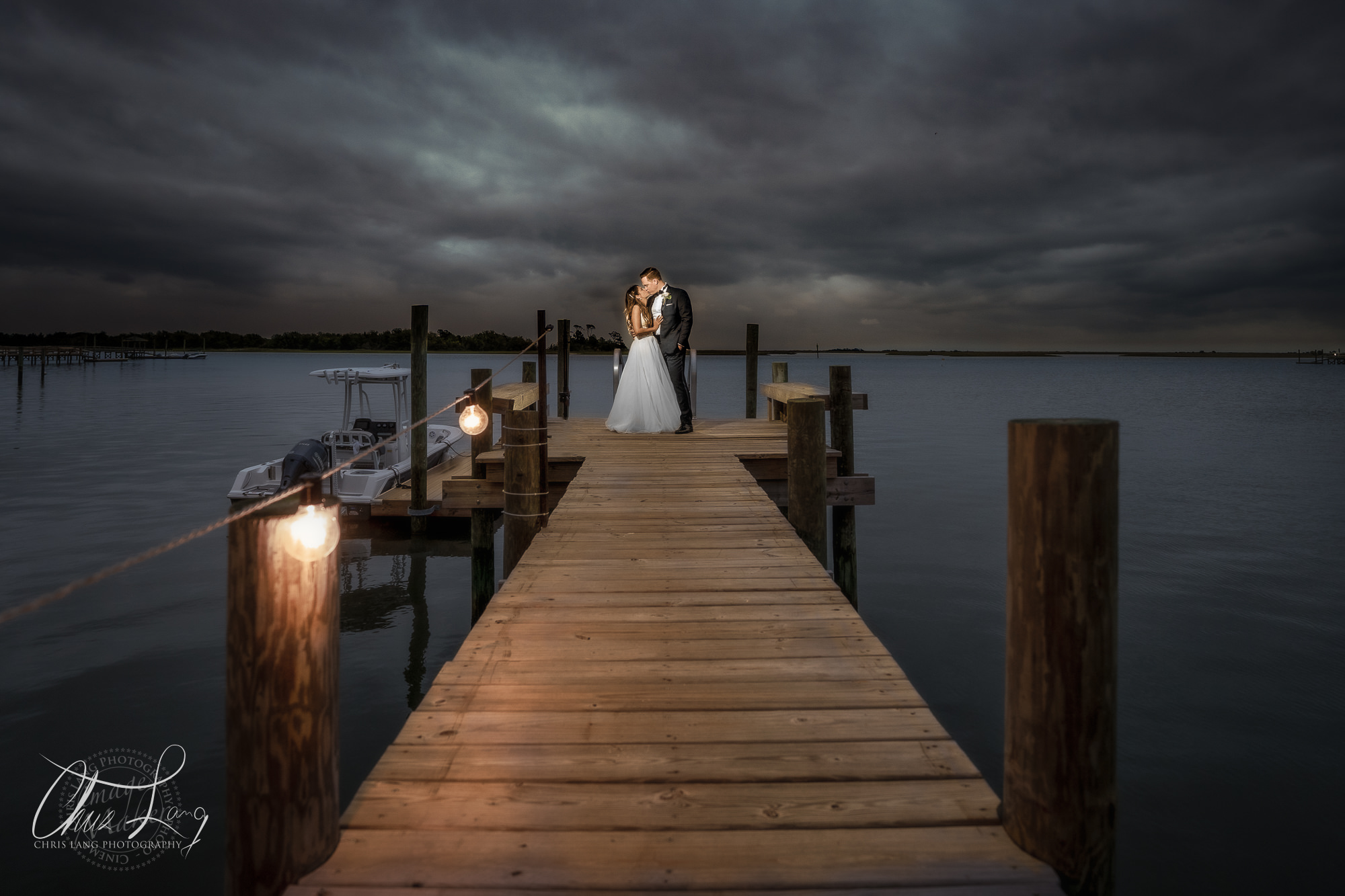 Bride in her wedding dress - Bridal Photography - Wilmington NC Wedding Photographer