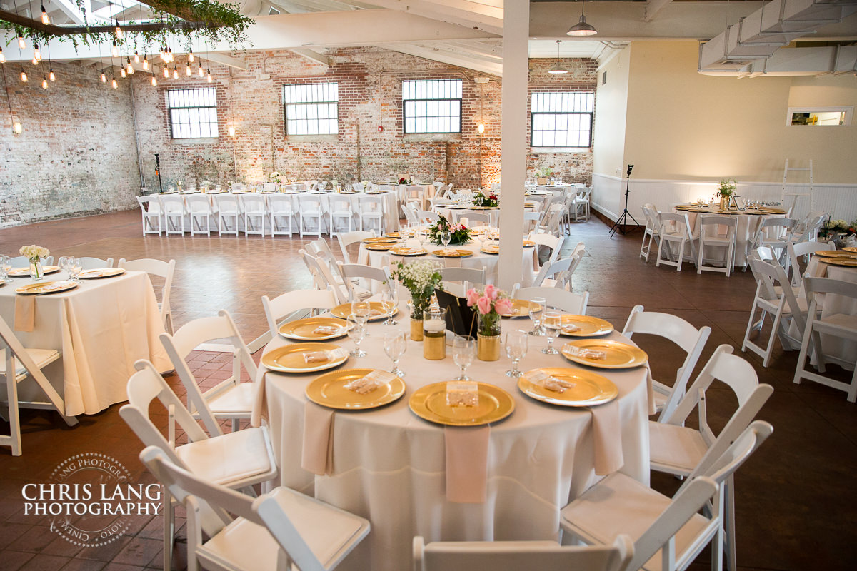 bakery 105 - wedding venue - wilmington-nc - wedding photo - ideas - view of reception area