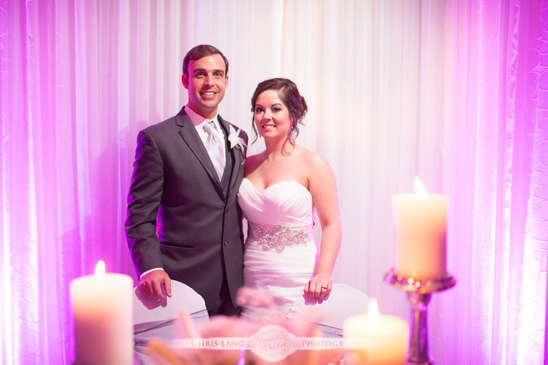 briode & groom - wedding photo at Hotel Ballast - bride & groom table - Chris Lang Photography - wedding ideas - downotwn WIlmington NC