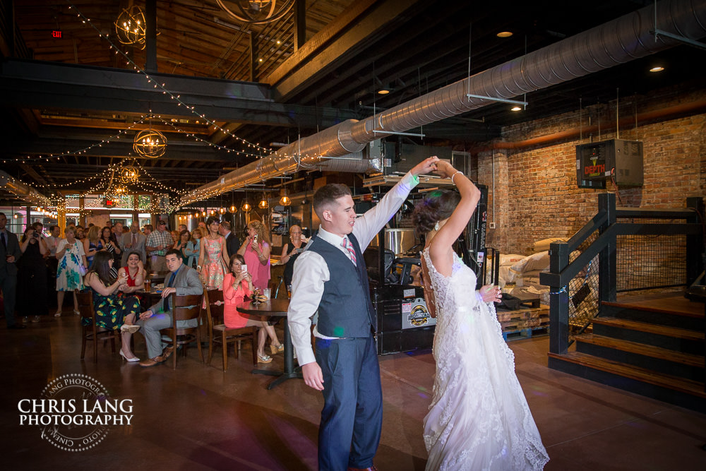 first dance - ironclad brewery - wedding photo - wedding photography - wedding & reception ideas - 