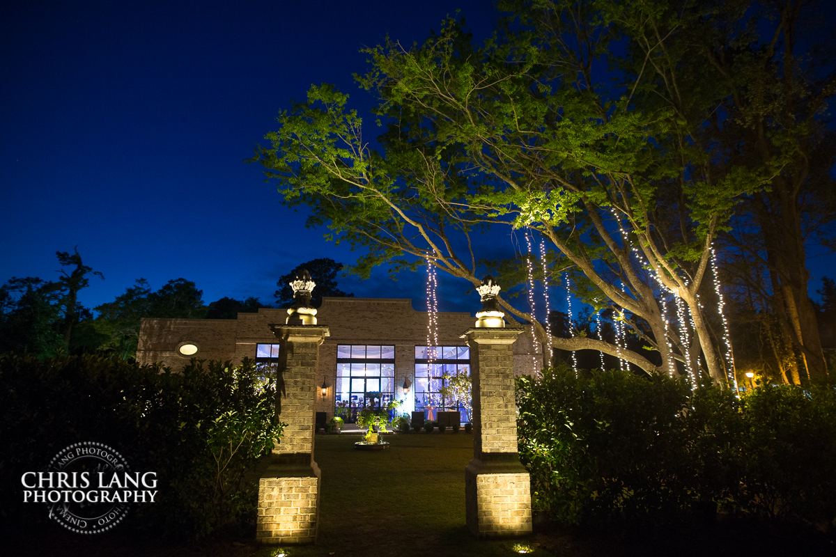 Twilight image of Wrightsville Manor - Wilmington NC  - Wedding venues